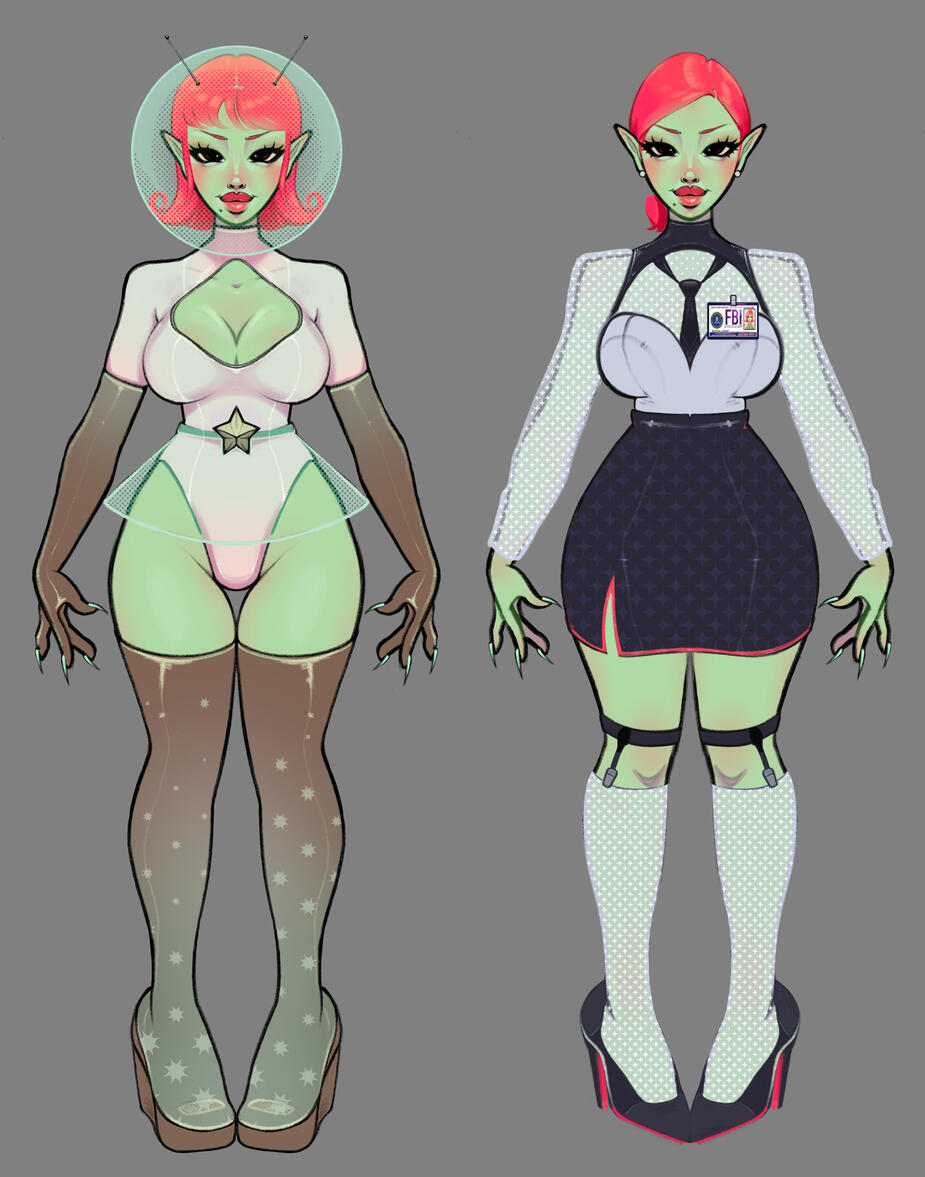 Halley Outfit Reference
